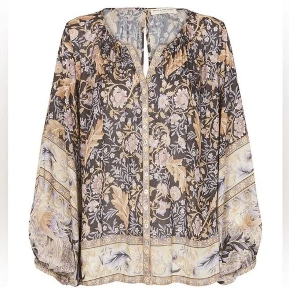 Spell & the Gypsy Oasis Blouse Nightshade Small